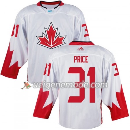 Kanada Trikot Carey Price 31 2016 World Cup Weiß